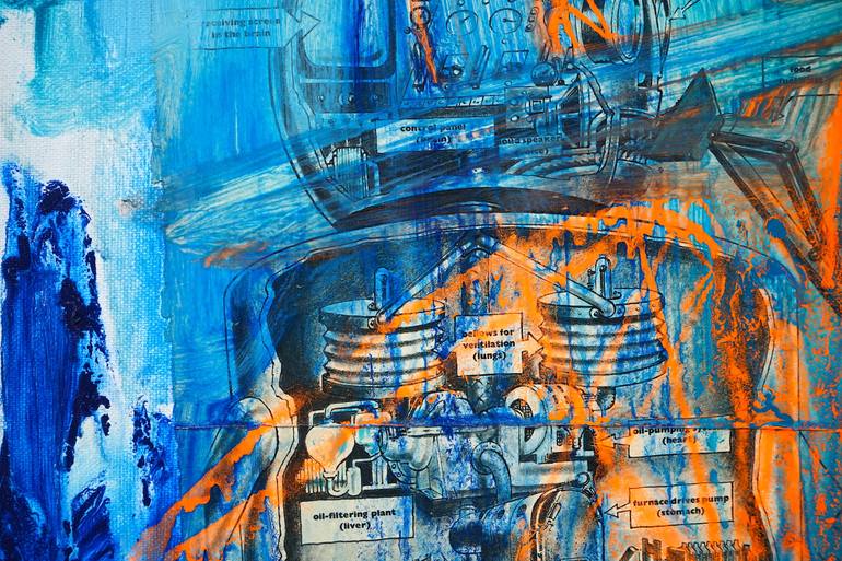 Original Figurative Abstract Painting by Jacob Von Sternberg
