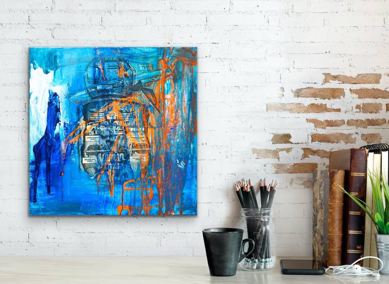 Original Figurative Abstract Painting by Jacob Von Sternberg