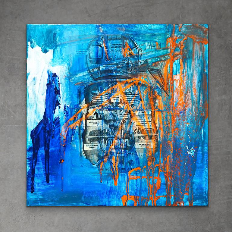 Original Figurative Abstract Painting by Jacob Von Sternberg