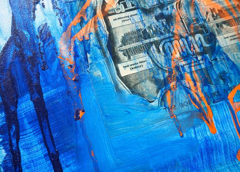 Original Figurative Abstract Painting by Jacob Von Sternberg