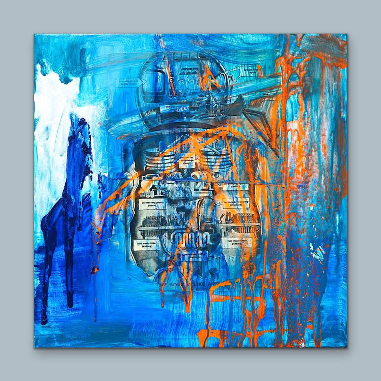 Original Figurative Abstract Painting by Jacob Von Sternberg