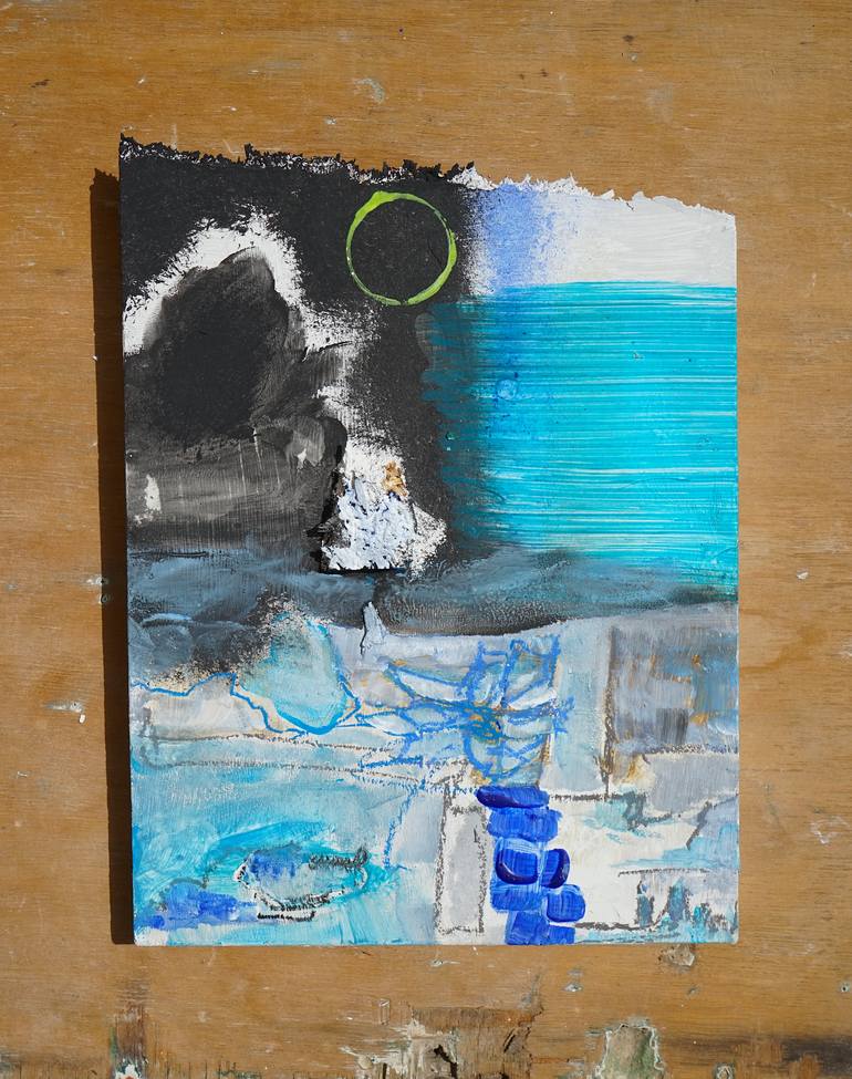 Original Abstract Landscape Painting by Jacob Von Sternberg