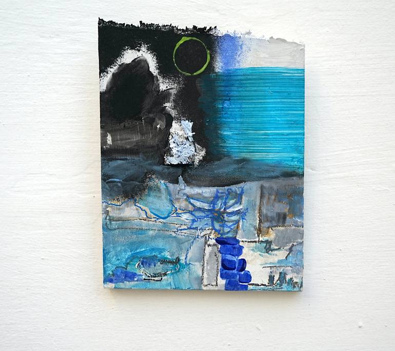 Original Abstract Landscape Painting by Jacob Von Sternberg