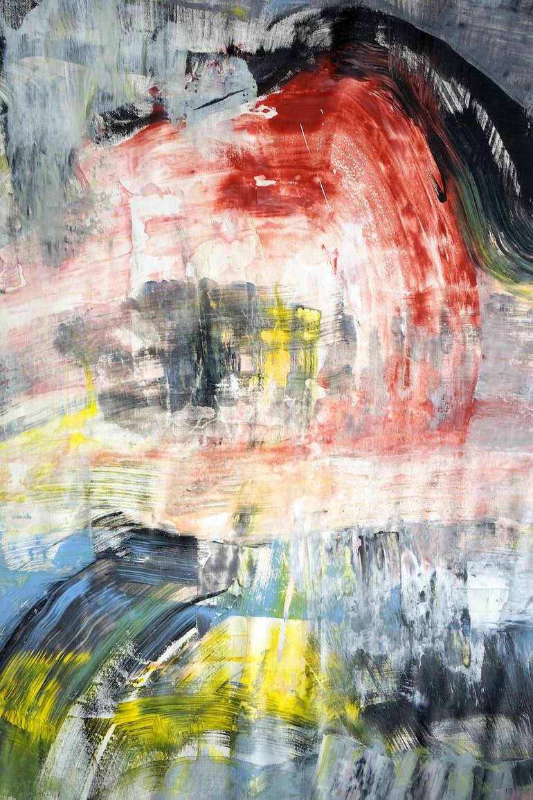 Original Abstract Expressionism Abstract Painting by Jacob Von Sternberg