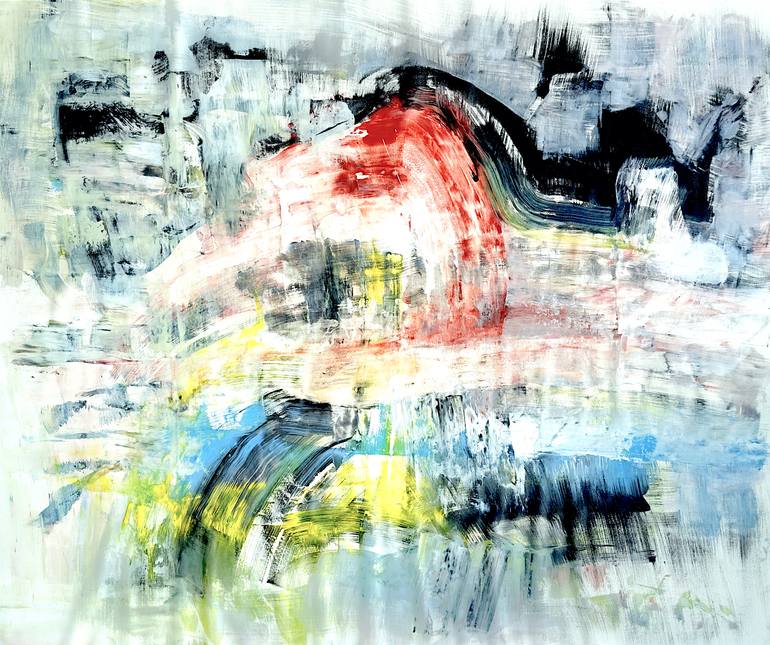 Original Abstract Expressionism Abstract Painting by Jacob Von Sternberg