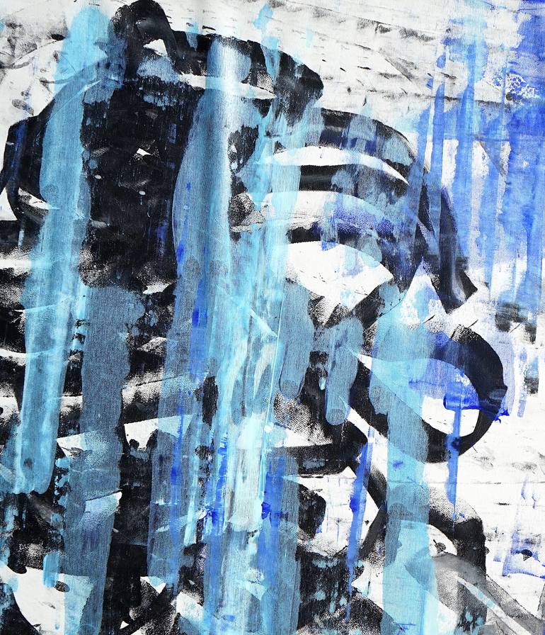 Original Abstract Expressionism Abstract Painting by Jacob Von Sternberg