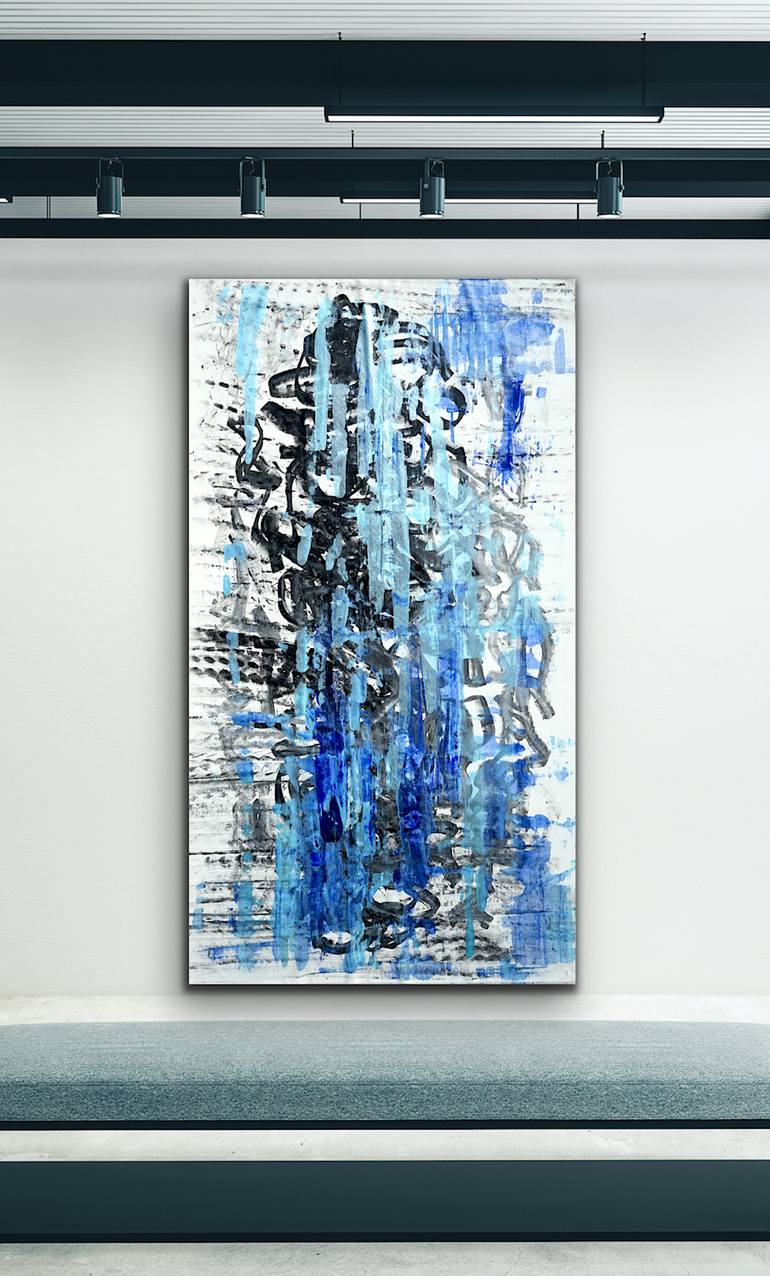 Original Abstract Expressionism Abstract Painting by Jacob Von Sternberg