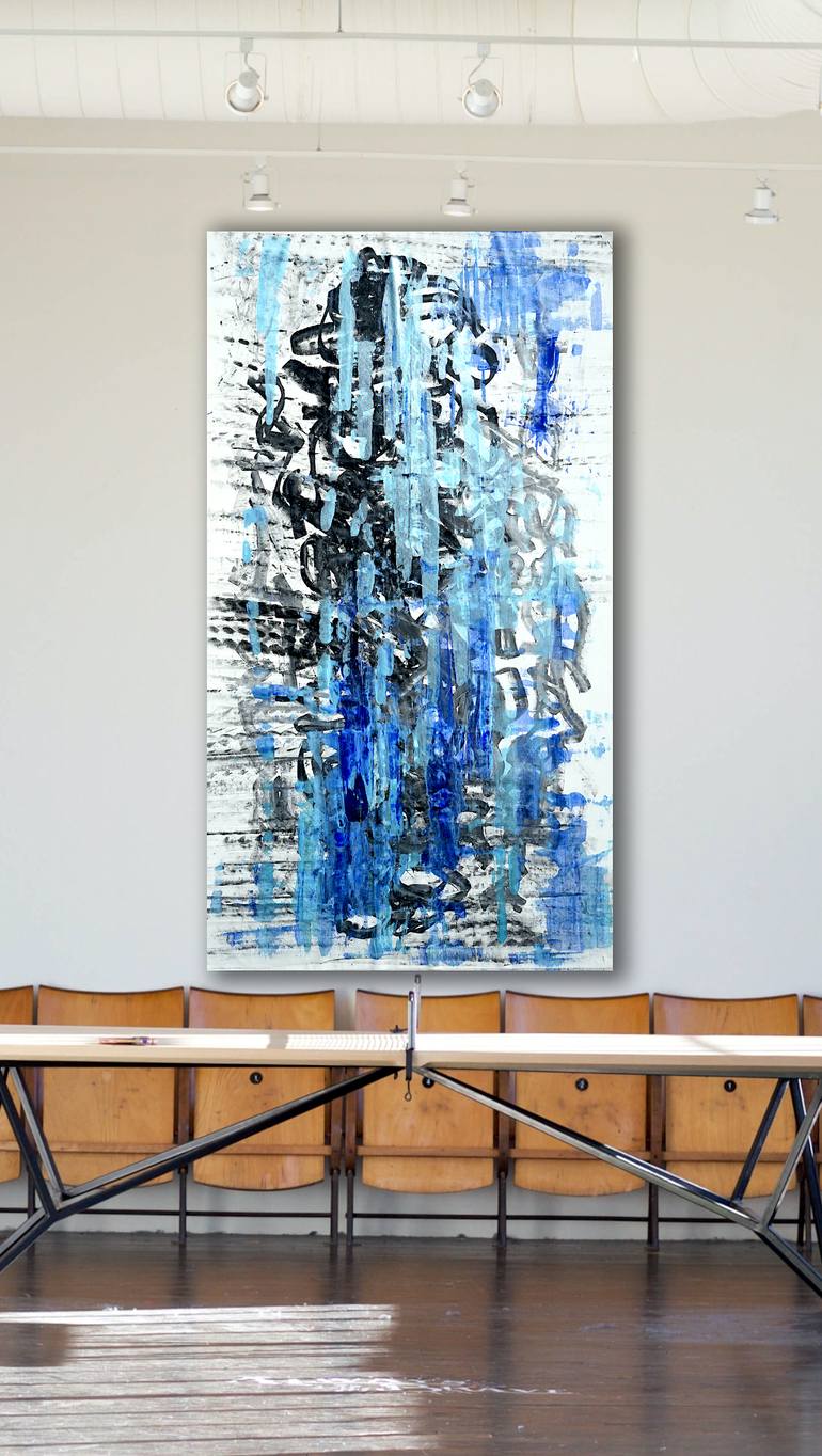 Original Abstract Expressionism Abstract Painting by Jacob Von Sternberg
