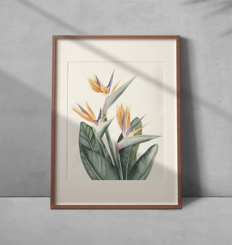 Original Contemporary Floral Painting by Viktoryia Zhuleha