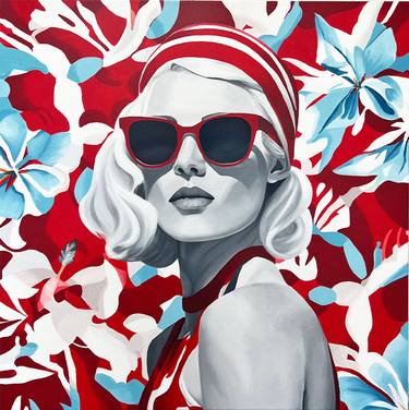 Original Pop Art Botanic Paintings by Gabrielle Dignam