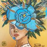 Portrait of a woman #5 by Irina Petre