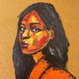 Portrait of a woman #3 by Irina Petre