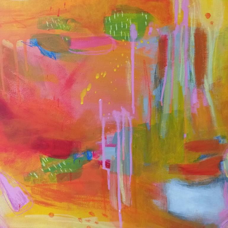 Original Abstract Painting by Simona Vojteskova