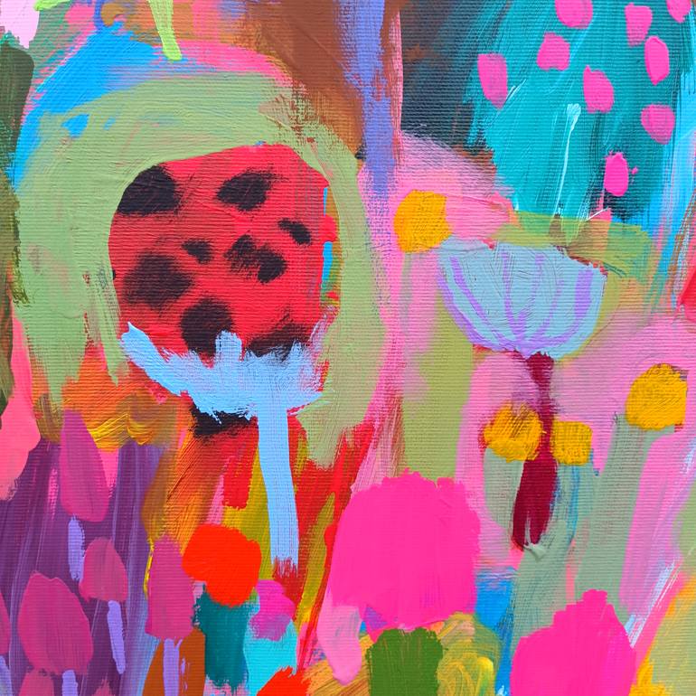 Original Abstract Landscape Painting by Simona Vojteskova