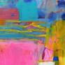 abstract multicolor contemporary artwork