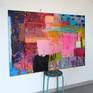 abstract multicolor contemporary artwork