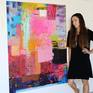 abstract multicolor contemporary artwork