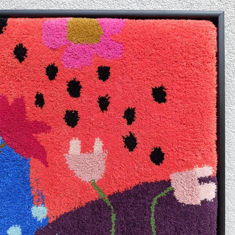 Original Contemporary Floral Mixed Media by Simona Vojteskova