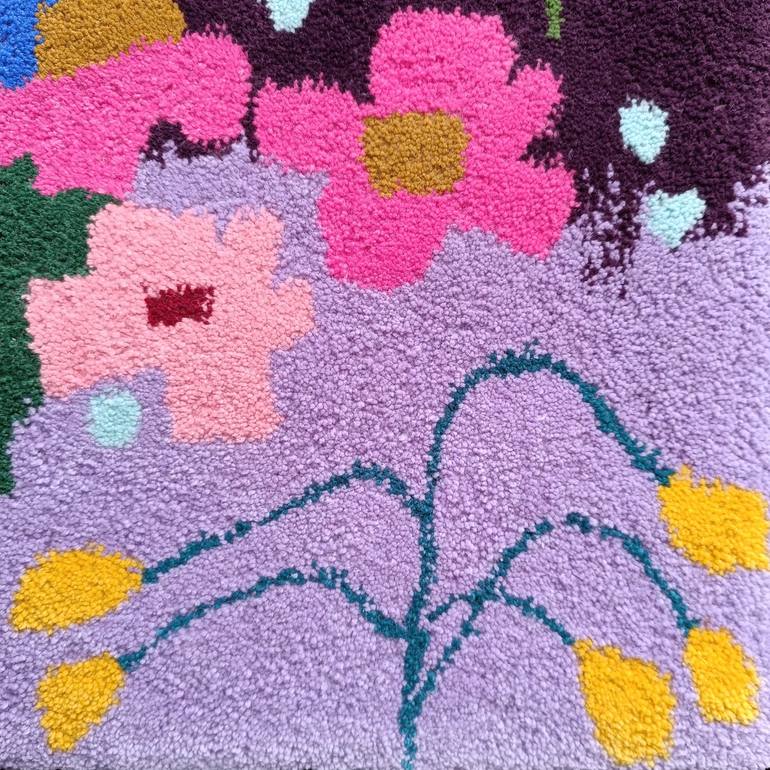 Original Contemporary Floral Mixed Media by Simona Vojteskova