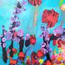 abstract floral painting