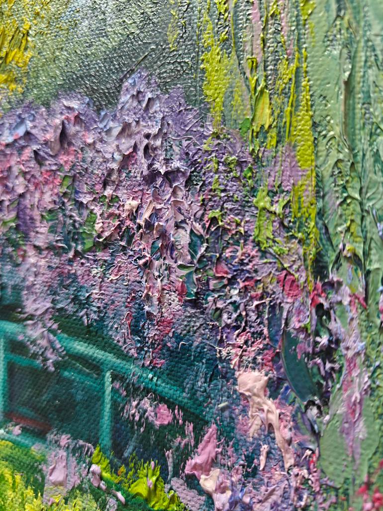 Original Expressionism Landscape Painting by Jane Lantsman