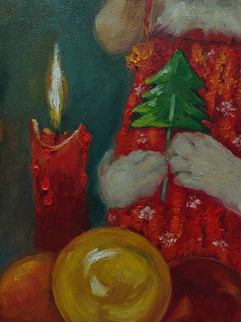 Original Figurative Dogs Painting by Jane Lantsman