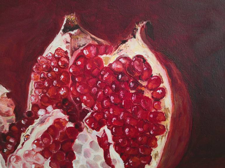 Original Fine Art Food Painting by Jane Lantsman