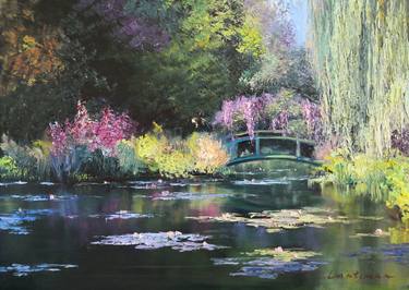 Claude Monet Water lilies pond landscape thumb