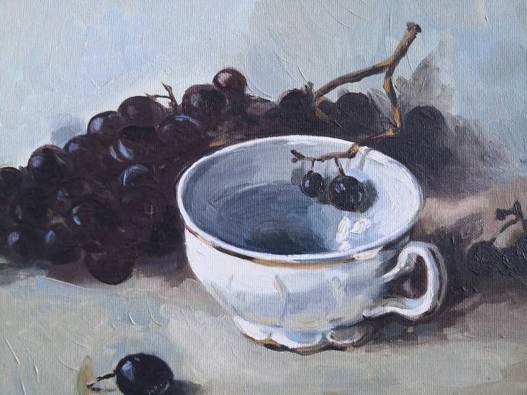 Original Food & Drink Painting by Jane Lantsman