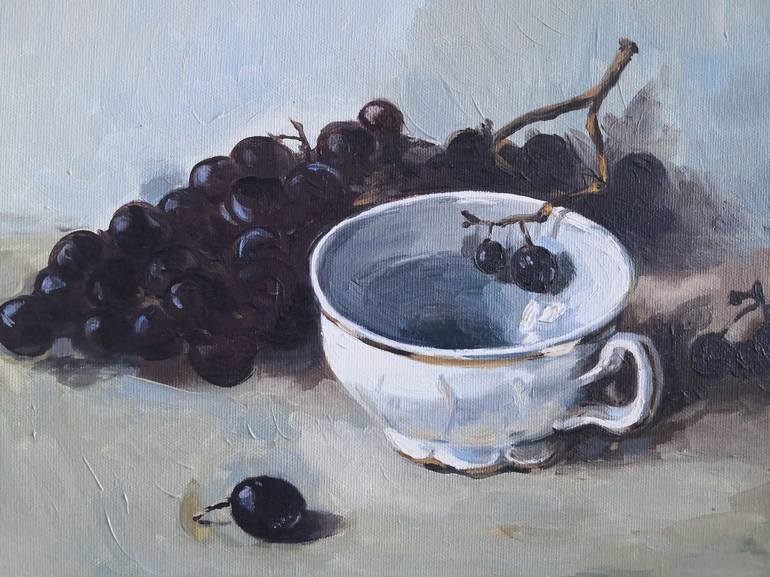 Original Food & Drink Painting by Jane Lantsman