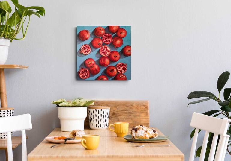 Original Expressionism Food Painting by Jane Lantsman