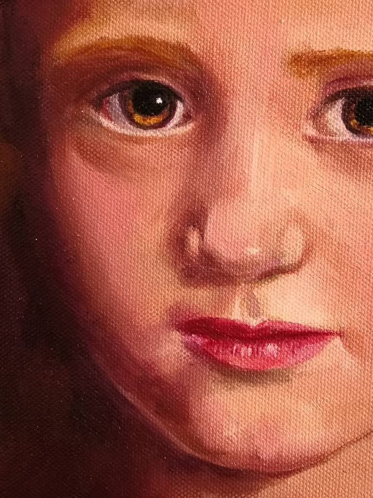 Original Portrait Painting by Jane Lantsman