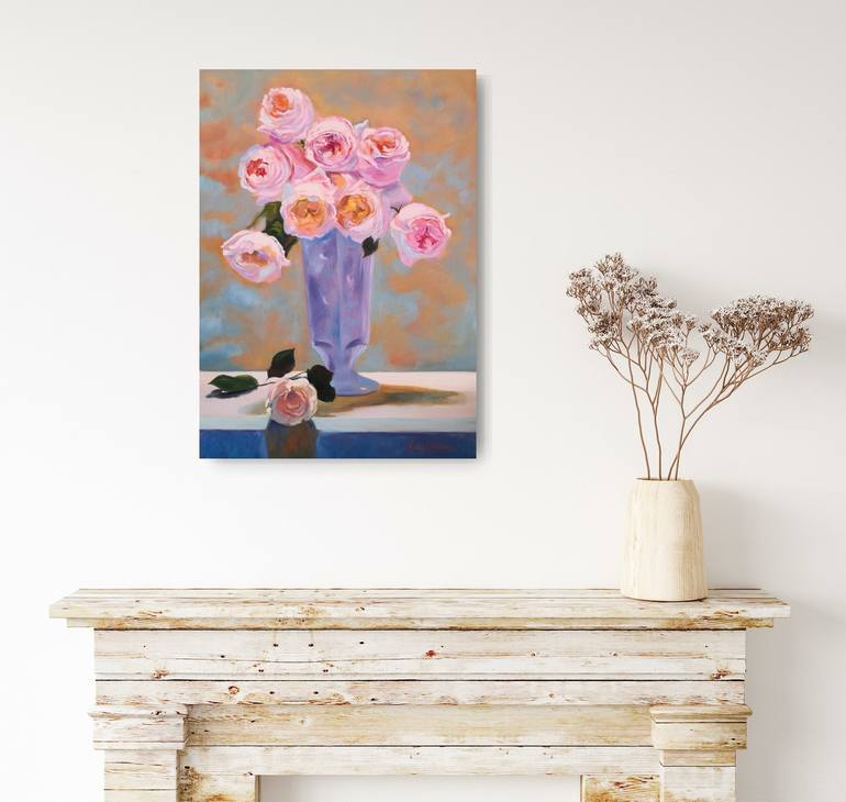 Original Realism Still Life Painting by Jane Lantsman