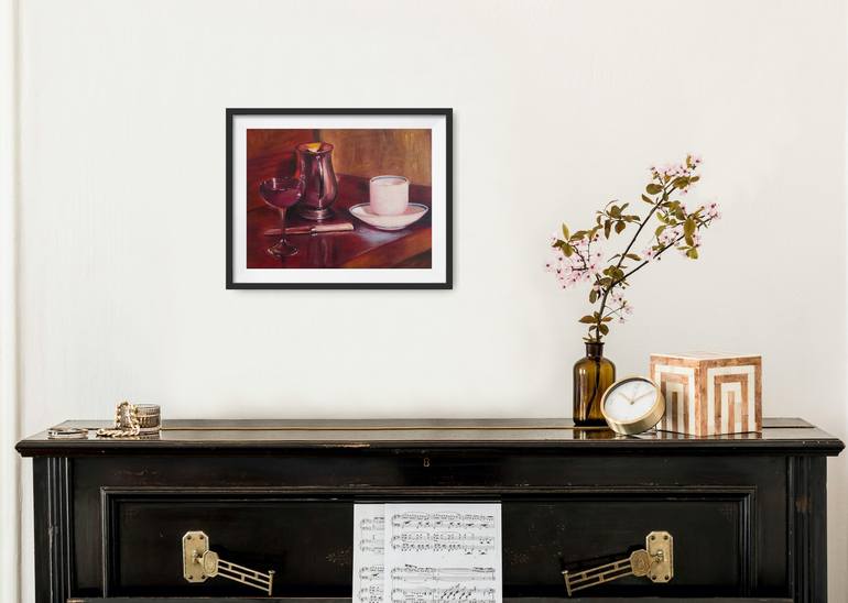 Original Fine Art Still Life Painting by Jane Lantsman