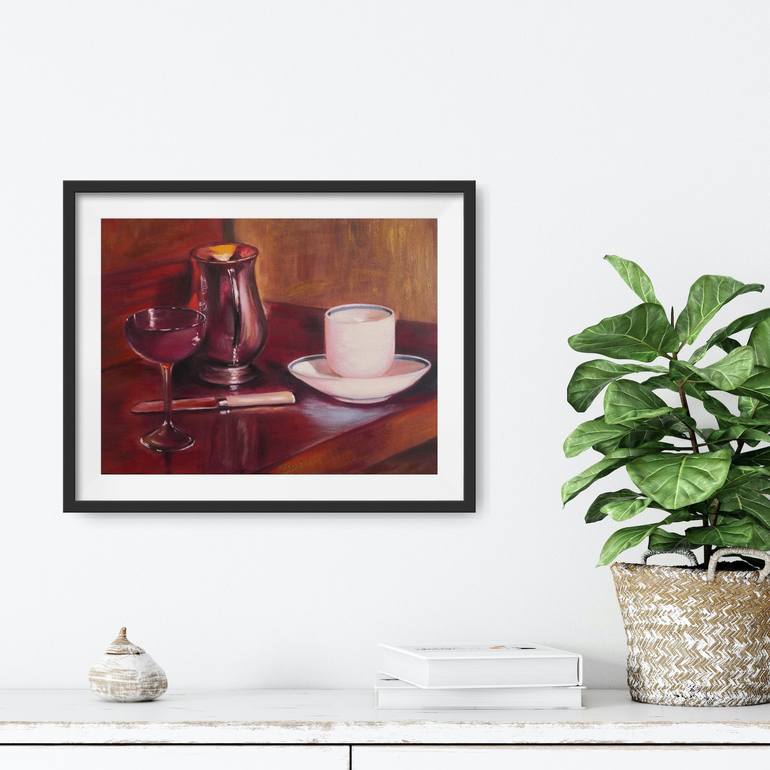 Original Still Life Painting by Jane Lantsman