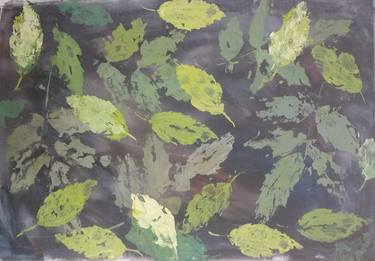 Print of Expressionism Botanic Paintings by Natalia Oleksiienko-Fardelli