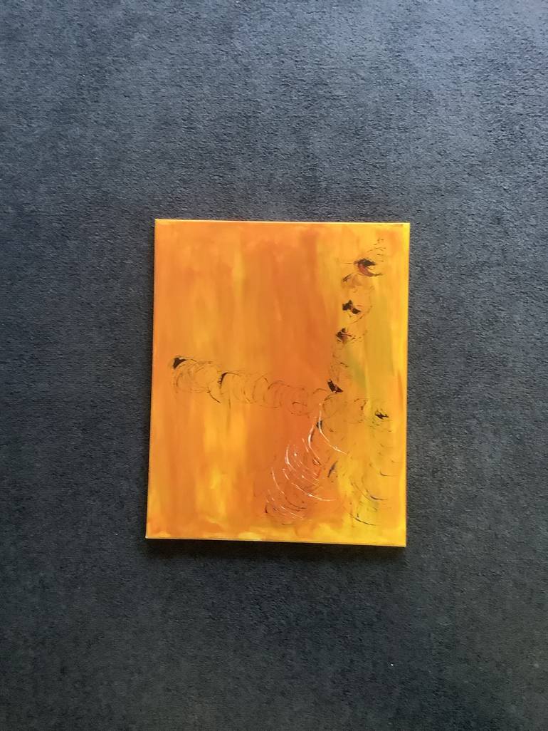 Original Modern Abstract Painting by Line Idea