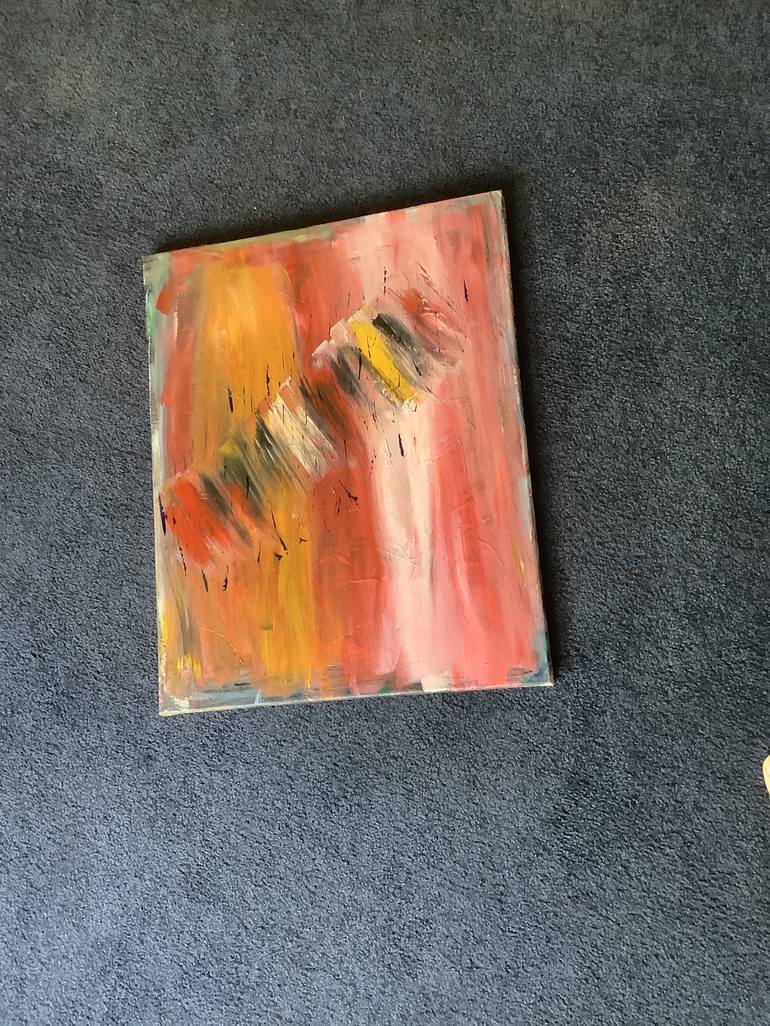 Original Abstract Painting by Line Idea