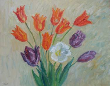 Print of Floral Paintings by Vladimir Bogdanov