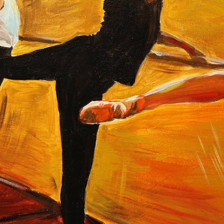 Original Expressionism People Painting by Egor Pechorin