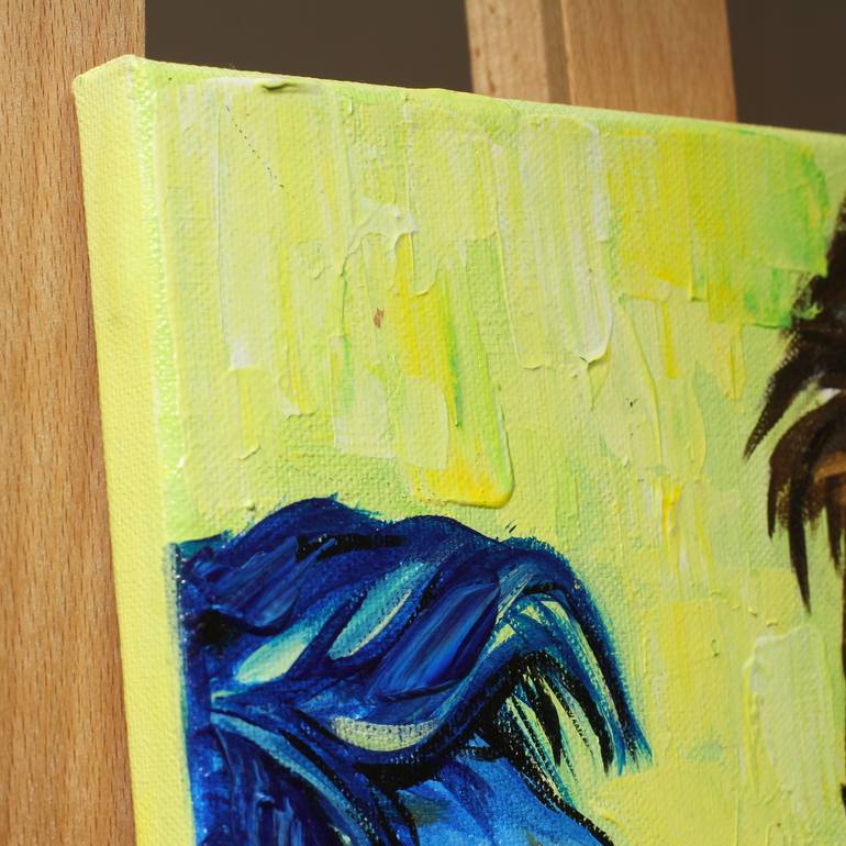 Original Figurative People Painting by Egor Pechorin