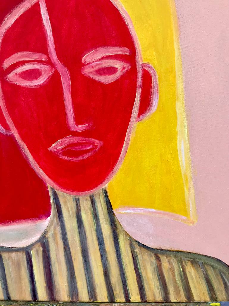 Original Art Deco Abstract Painting by Tatiana Dulac