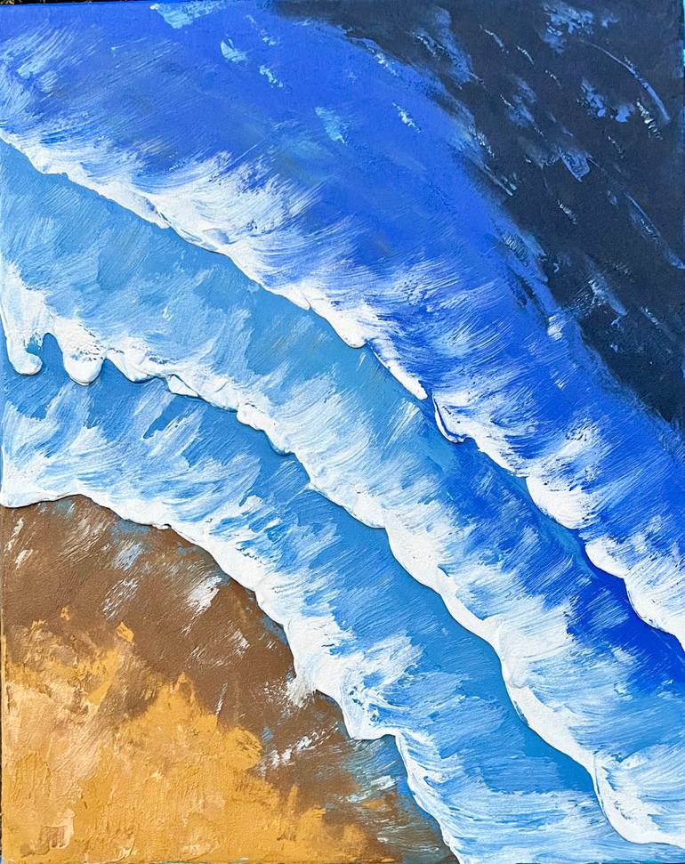 Original Art Deco Abstract Painting by Tatiana Dulac