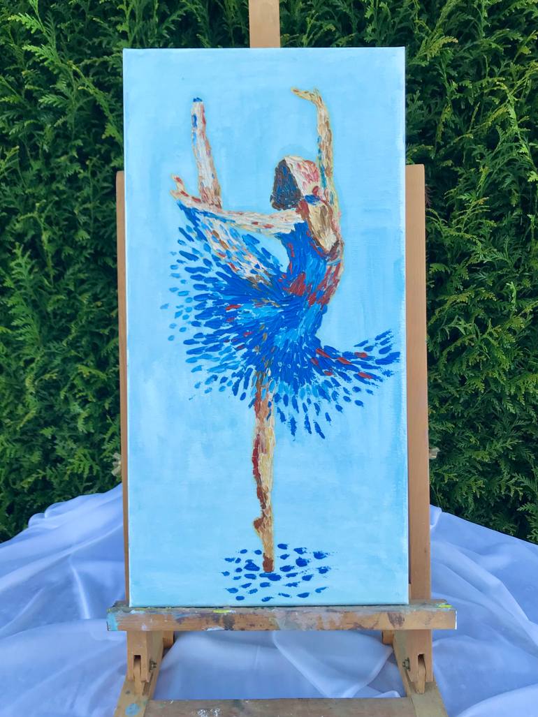 Original Abstract Painting by Tatiana Dulac