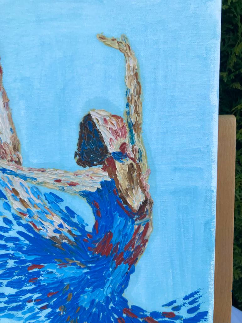 Original Abstract Painting by Tatiana Dulac
