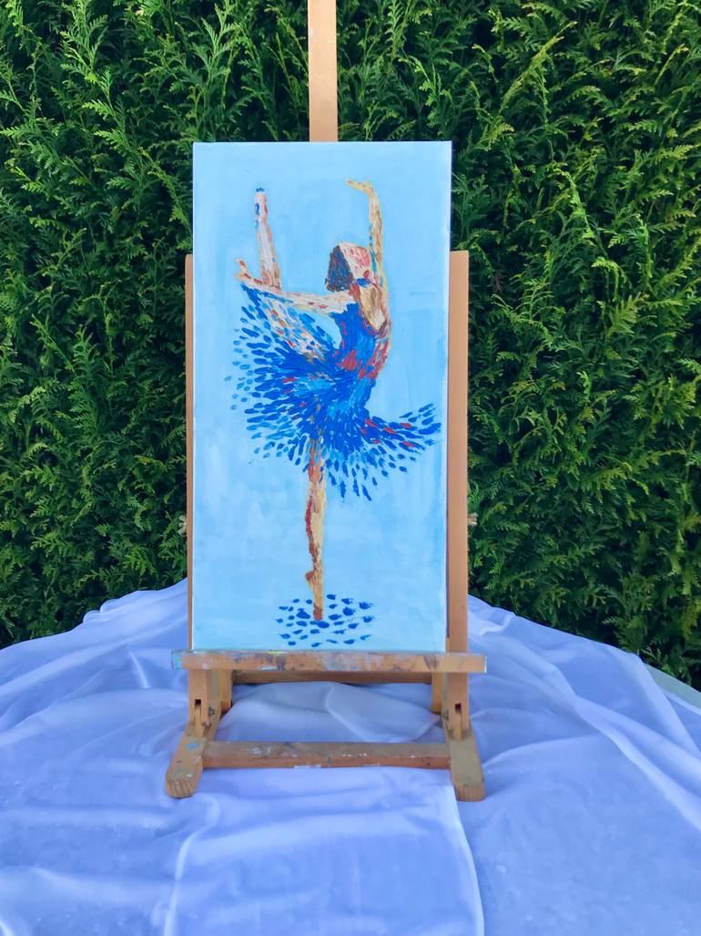Original Abstract Painting by Tatiana Dulac