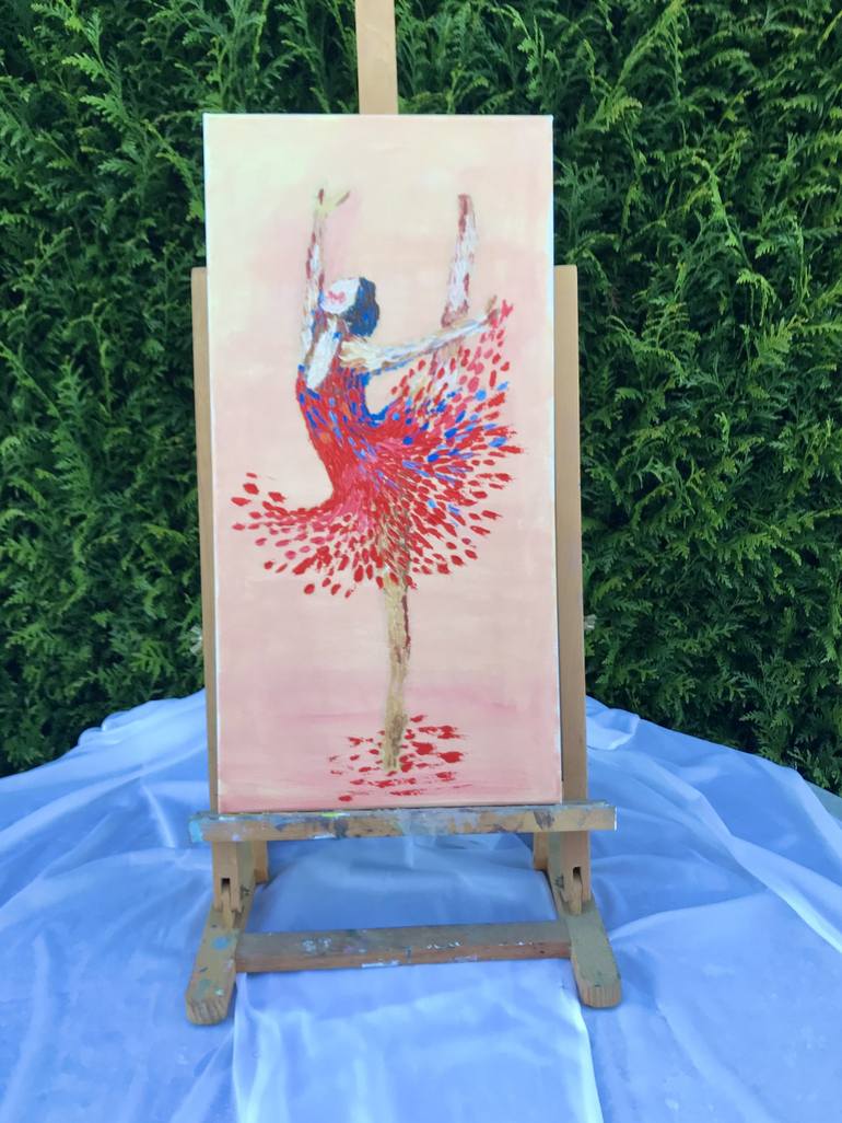 Original Figurative Abstract Painting by Tatiana Dulac