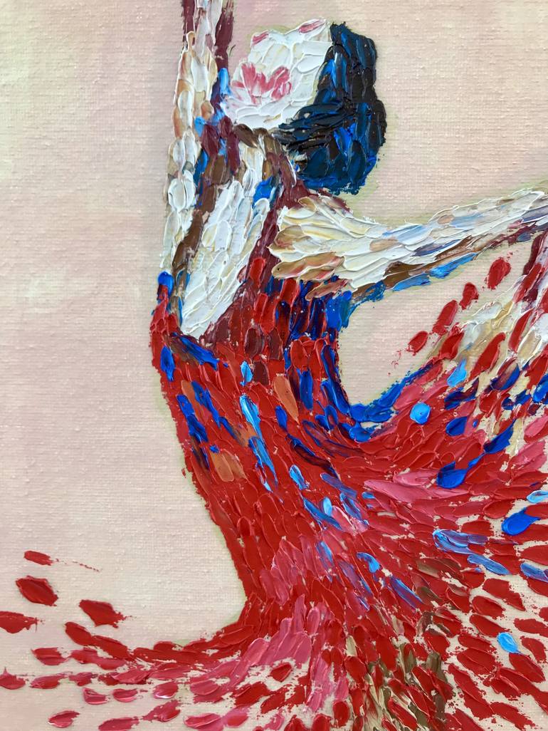 Original Figurative Abstract Painting by Tatiana Dulac