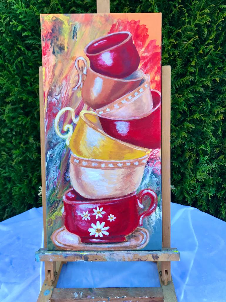 Original Abstract Painting by Tatiana Dulac