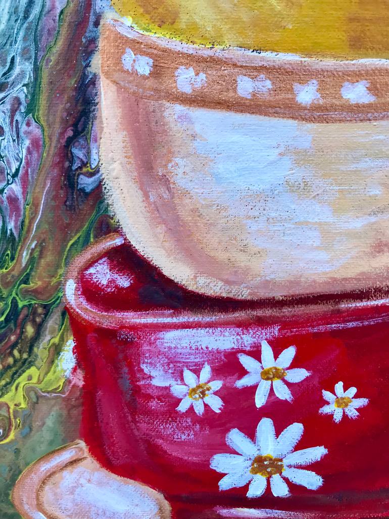 Original Abstract Painting by Tatiana Dulac